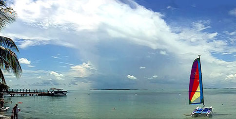 Image of departure dock in Key Largo